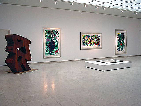 Sam Francis, exhibition Remembering 1924-1994, Museum Jan van der Togt, 2004