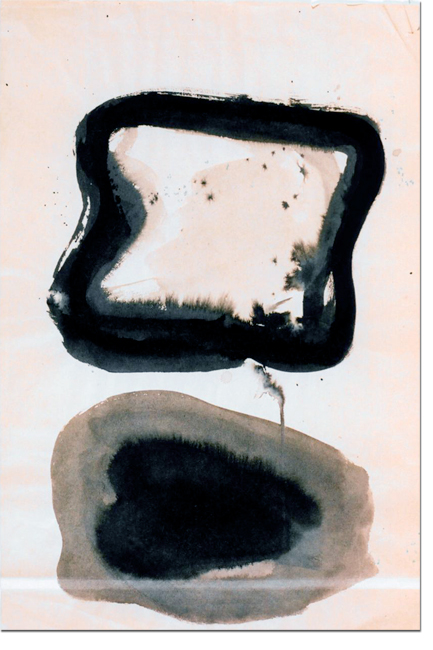 Untitled  (1959) – Acrylic on paper