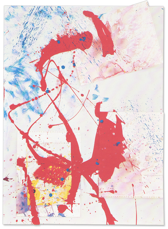 Untitled  (1990) – Acrylic on paper