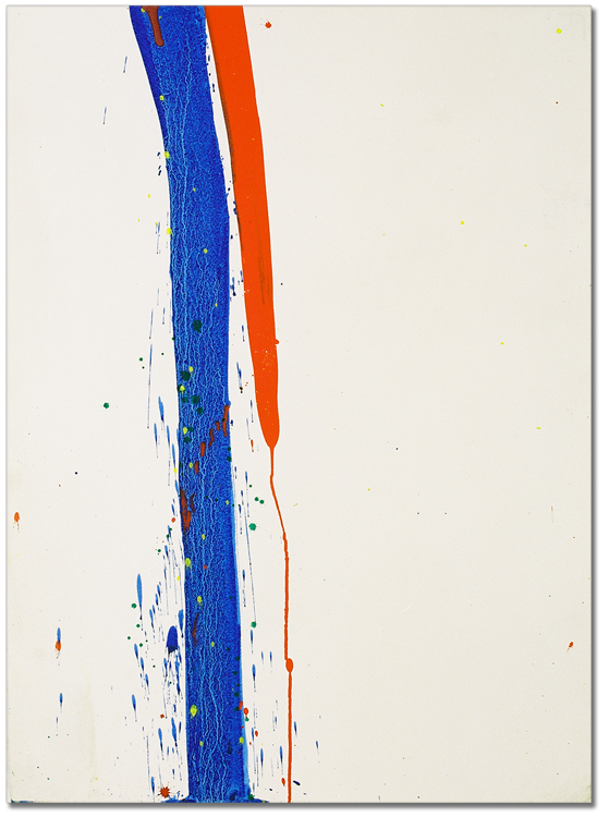 Untitled  (1963) – Acrylic on paper