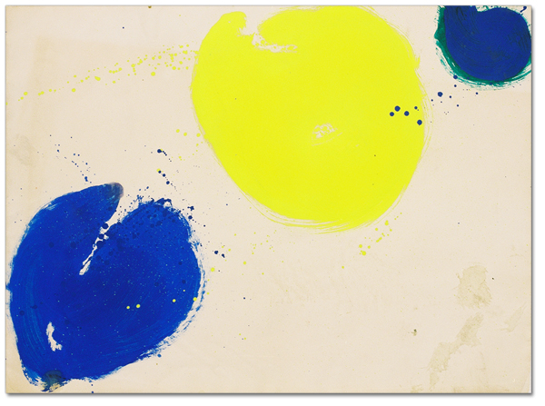 Untitled  (1962) – Gouache on paper