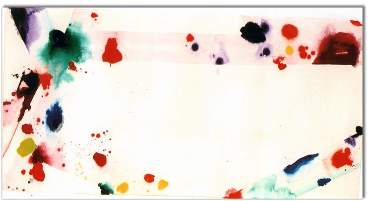 Untitled  (1970) – Acrylic on paper