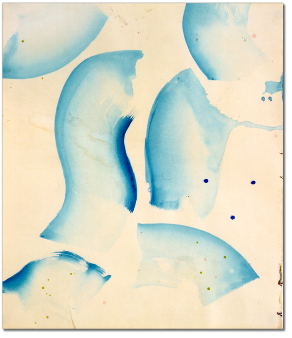 Untitled  (1990) – Watercolor on paper
