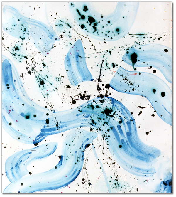 Untitled  (1992) – Acrylic on paper