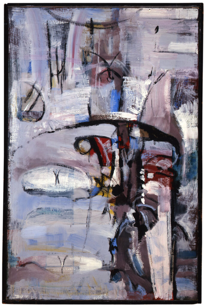 Untitled [SFP47-9] (1947) - Oil on canvas