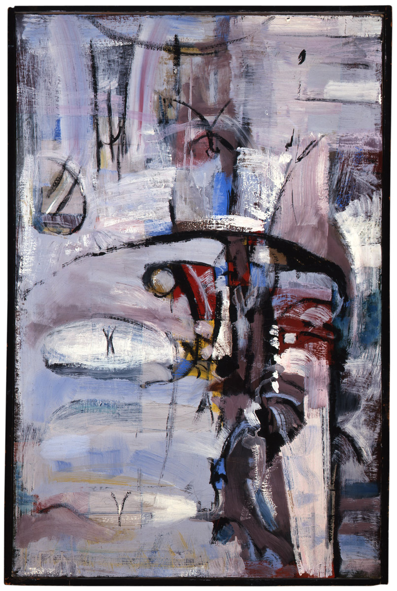 Untitled [SFP47-9] (1947) – Oil on canvas