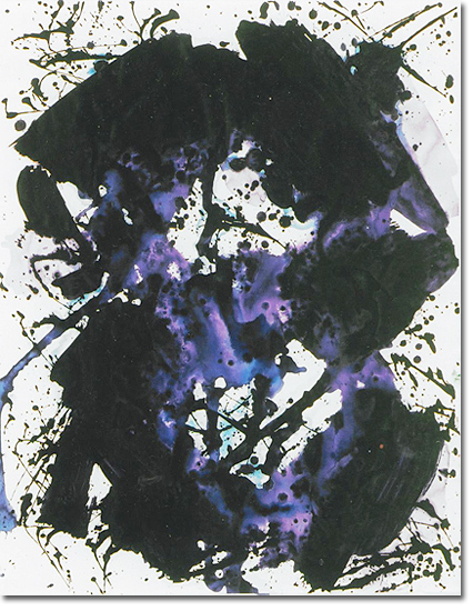 Untitled  (1982) – Acrylic on paper